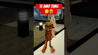 MI NOVIA SE ENAMORÓ DE TUNG TUNG SAHUR 🤣 #roblox #brookhaven #robloxbrookhaven