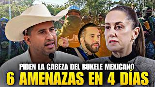 QUIEREN SILENCIAR AL BUKELE MEXICANO🤯AMENAZAN a Carlos Manzo por Combatir a los Narcos