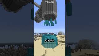 Usei Uma TORNEIRA Pra Encher o Oceano! #shorts #minecraft