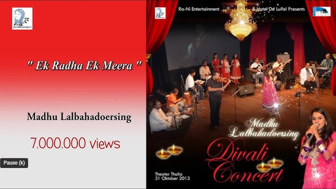 Ek Radha ek Meera - Madhu Lalbahadoersing - Yaadgaar Orchestra