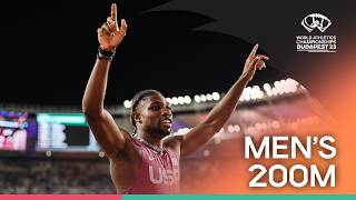 Men's 200m Final | World Athletics Championships Budapest 2023