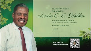 Celebration of Life and Legacy of: Leslie Holder |October 19, 1944 ~ May 5, 2025|