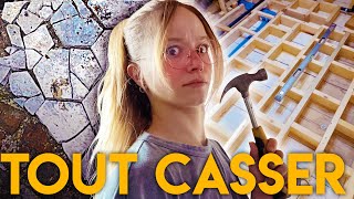 Je rénove ma tour de 1850! J'ai trouvé des os sous ma terrasse :')