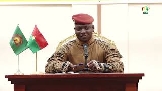 CENTRE-SUD : le Capitaine Ibrahim TRAORÉ décline sa vision face aux forces vives de la région