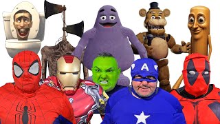 What if Superheroes Fight Versus All Villains