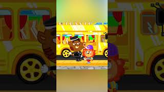 Pequeño Leon | Autobús nuevo y autobús viejo | Dibujos animados | Video Para Niños