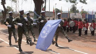Célébration faste de la Journée internationale des Casques des Nations Unies à Bangui