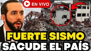 ¡Caos y Pánico! Fuerte Sismo Estremece El Salvador 2025