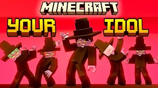 "Your Idol" Minecraft - SAJA BOYS KPOP Demon Hunters Animation - Animation Only (Work In Progress)