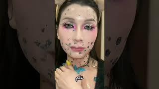 كيف نجت أختي من موقف محرج بفضل المكياج!,🤔💕