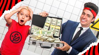 DEI R$10.000 REAIS PARA UMA CRIANÇA GASTAR!