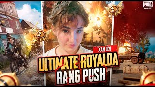 ULTIMET  ROYALDA RANG PUSH  20 K SOON     💖MELEK💖 #pubg #pubgmobile #shorts