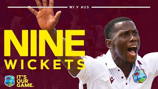 Shamar Joseph Takes 9 Wickets | West Indies v Australia 1st Test