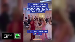 Top Channel/ “E mbajte fjalën”/ Godi me shpullë Gjestin, Danja fton në dasmën e motrës Jozin