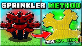 THIS GRANDMASTER SPRINKLER Method Will Make You RICH in Grow a Garden New Update!