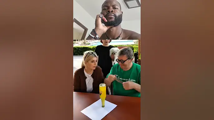 He even invited a puppy for this 😮