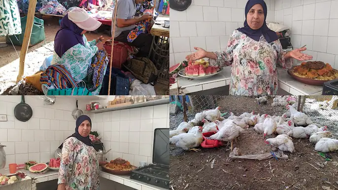 العراضة لدرنا لعمي ومراتوا يقبلوا علينا/دورة في سوق واشنوا لحوايج لديت لخياط/علاش غبرت عليكم./لايكات