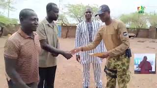 마니개발협회, FDS와 VDP에 오토바이와 식량 지원