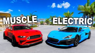머슬카 vs 전기차! - Forza Horizon 5