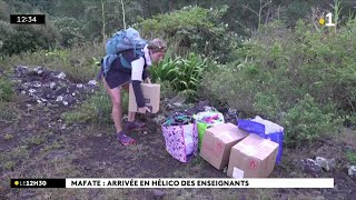 Mafate, la rentrée scolaire est à 13h, pour laisser le temps aux enseignants de rejoindre le cirque