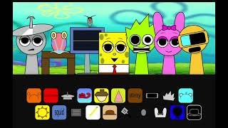 Sprunki Bob Squarepants – Spooky Sponge Remix! 🧟‍♂️🎶