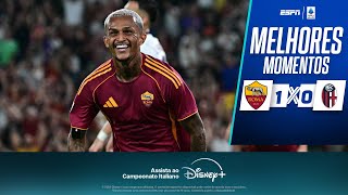 WESLEY, EX-FLAMENGO, BRILHA e garante VITÓRIA da ROMA sobre o Bologna; VEJA os melhores momentos