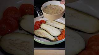 가지. 이렇게 요리해 본 적 있어? 5분 만에. 정말 맛있어. 토마토. 계란. 빵. 양파. 밀가루