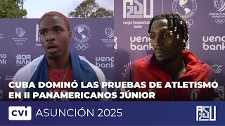 Cuba dominó las pruebas de Atletismo en II Panamericanos Junior