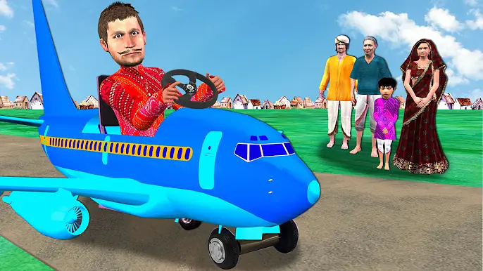 छोटा मिनी उड़ान Mini Flight Funny Video  Hindi    Comedy Video
