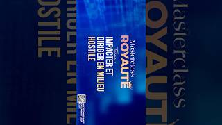 🟦 MASTERCLASS ROYAUTE | J-1 🎫.🔗 Lien d’inscription : https://bit.ly/3Z9Sy9U