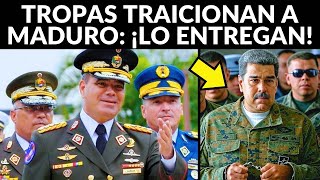 Tropas traicionan al dictador: lo entregan a Estados Unidos 