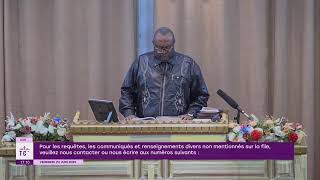 Vendredi 20-06-2025 "REUNION DE PRIERE" Frère Eugène KAPANDE.