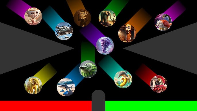 ALL 81 Italian Brainrots Marble Race in Algodoo