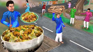 Chatur Lakadhara Smart Woodcutter Hindi Kahaniya Moral Stories Funny Comedy Video