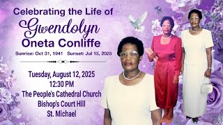 A Service of Thanksgiving for the Life of Gwendolyn Conliffe