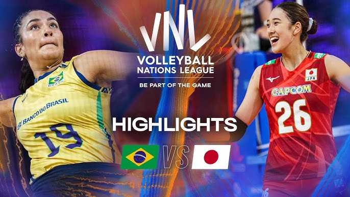 Brazil 🇧🇷 vs. Japan 🇯🇵 - Semi Finals | Highlights | Women's VNL 2025