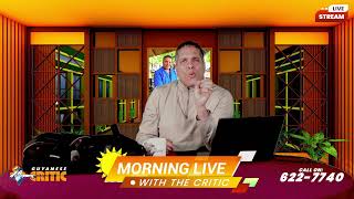 "MORNING LIVE" 🌄 WITH THE CRITIC