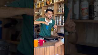 العصير ببلاش لكن بشرط 🥤😂#shorts