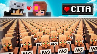 Los aldeanos no quieren que tenga una cita con Jenny en Minecraft y ahora entiendo por qué!