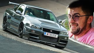 850hp Nissan Skyline R34 GT-R V-Spec // Nürburgring