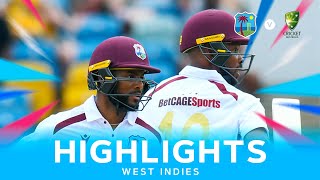 4회말 추격전에서 볼러들이 우위를 점하다 | 하이라이트 | 서인도 제도 vs 호주 | 2차 테스트 4일차