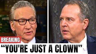 빌 메이허, 생방송에서 애덤 쉬프를 침착하게 공격하며 잔혹함 드러내