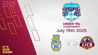 🔴 LIVE FINAL | Barbados v Leeward Islands | CWI Women’s Under 19 35-over Championships 2025