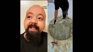 عبودي الفساد يستقبل خالته بقصف ايش هد😂🤣🤣🤣😍🤣