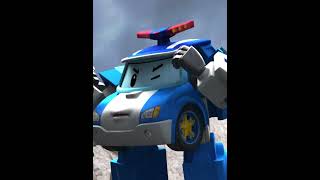 洞穴塌下來了 #变形警车珀利 #shorts