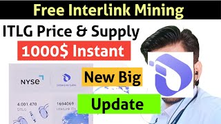 Interlink airdrop update, Interlink Network Withdrawal, Interlink airdrop new update,