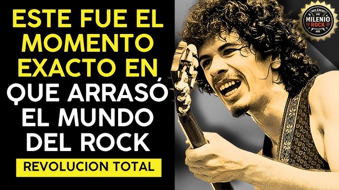 LA CANCIÓN que CONVIRTIÓ a CARLOS SANTANA en LEYENDA del ROCK