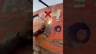How to replace excavator weight plate #welding#skills#weldingideas