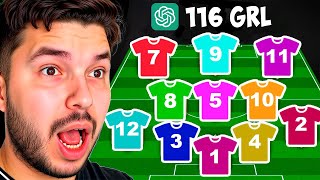 Chat GPT Escoge El Mejor de Cada Número!