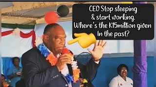 카파보어, 카비엥 병원 CEO에 병원의 파괴적인 상태에 대한 비난 쏟아